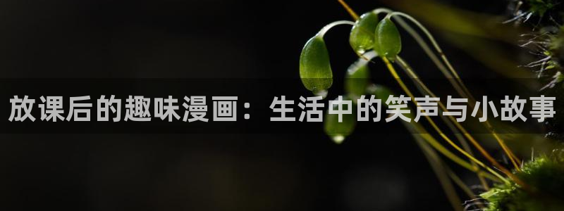 yy漫画在线浏览：放课后的趣味漫画：生活中的笑声与小故事