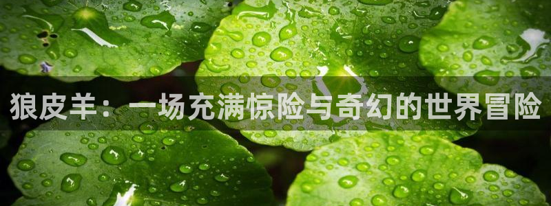 yy漫画免费阅读全集下拉式在线观看：狼皮羊：一场充满惊险与奇幻的世界冒险